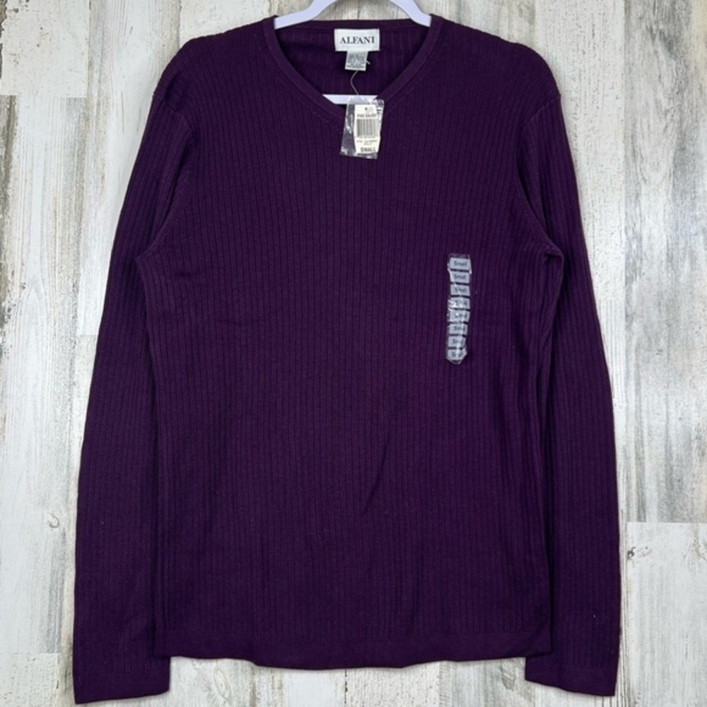 NEW Alfani Men's V‎ neck Sweater